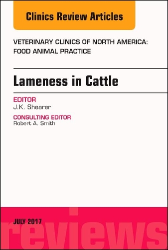 Бумажная книга «Lameness in Cattle, An Issue of Veterinary Clinics of North America: Food Animal Practice», автор Дж. К. Ширер - фото №1