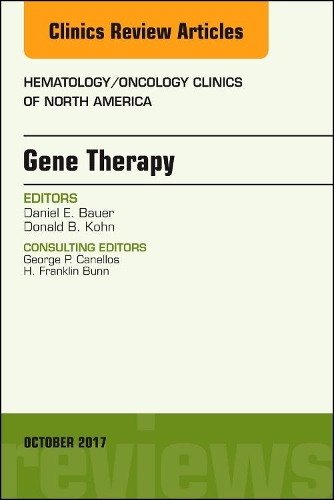 Паперова книга «Gene Therapy, An Issue of Hematology/Oncology Clinics of North America», авторів Деніел Е. Бауер, Дональд Б. Кон - фото №1