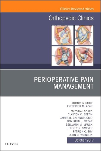 Бумажная книга «Perioperative Pain Management, An Issue of Orthopedic Clinics», авторов Бенджамин Дж. Грир, Бенджамин М. Маук, Фредерик М. Азар, Джеймс Х. Каландруччо, Джеффри Р. Сойер, Джон К. Вейнлейн, Патрик К. Той - фото №1