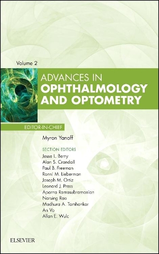 Бумажная книга «Advances in Ophthalmology and Optometry, 2017», авторов Алан С. Крэндалл, Аллан Э. Вульц, Ан Во, Апарна Рамасубраманиан, Джесси Л. Берри, Джозеф М. Ортис, Леонард Дж. Пресс, Мадхура А. Тамханкар, Мирон Янофф, Нарсинг Рао, Пол Б. Фримен, Ронни М. Либерман - фото №1