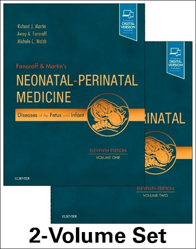 Бумажная книга «Fanaroff and Martin's Neonatal-Perinatal Medicine, 2-Volume Set: Diseases of the Fetus and Infant», авторов Аврой А. Фанарофф, Мишель К. Уолш, Ричард Дж. Мартин - фото №1