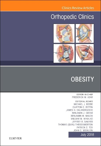 Паперова книга «Obesity, An Issue of Orthopedic Clinics», автор Фредерік М. Азар - фото №1