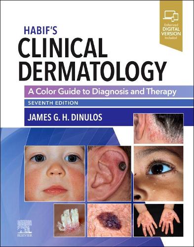 Паперова книга «Habif's Clinical Dermatology: A Color Guide to Diagnosis and Therapy», автор Джеймс Г. Дінулос - фото №1