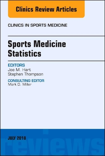 Бумажная книга «Sports Medicine Statistics, An Issue of Clinics in Sports Medicine», авторов Джозеф М. Харт, Стивен Р. Томпсон - фото №1