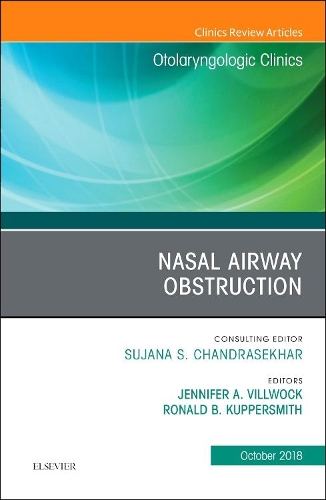Бумажная книга «Nasal Airway Obstruction, An Issue of Otolaryngologic Clinics of North America», авторов Дженнифер А. Виллок, Рональд Б. Купперсмит - фото №1