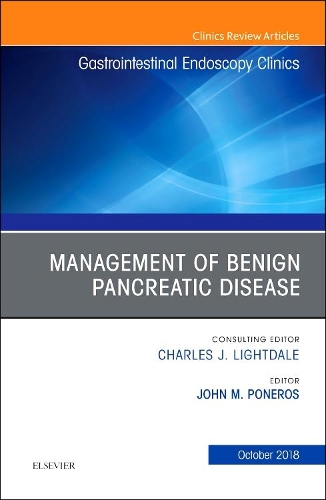 Бумажная книга «Management of Benign Pancreatic Disease, An Issue of Gastrointestinal Endoscopy Clinics», автор Джон Понерос - фото №1