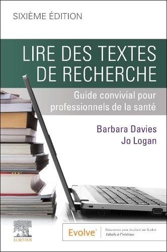 Паперова книга «Lire des textes de recherche: Guide convivial pour professionnels de la santé», авторів Барбара Девіс, Джо Логан - фото №1