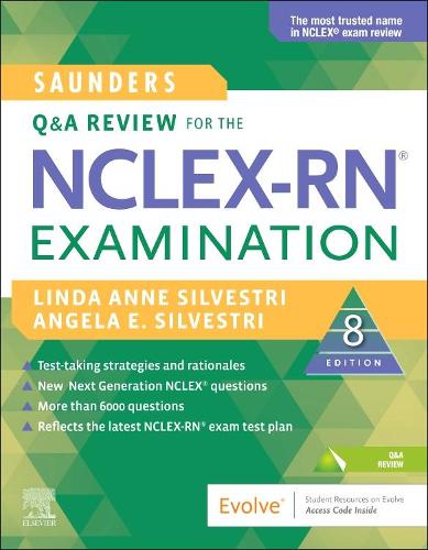 Бумажная книга «Saunders Q & A Review for the NCLEX-RN® Examination», авторов Анджела Сильвестри, Линда Энн Сильвестри - фото №1