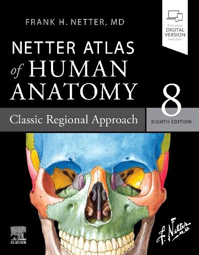 Бумажная книга «Netter Atlas of Human Anatomy: Classic Regional Approach: paperback + eBook», автор Фрэнк Х. Неттер - фото №1