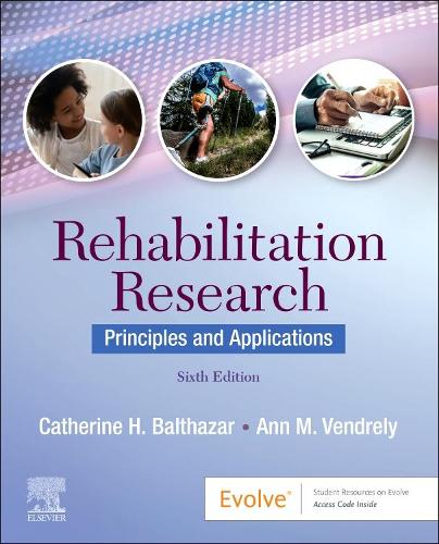 Паперова книга «Rehabilitation Research», авторів Енн М. Вендрелі, Кетрін Х. Бальтазар - фото №1