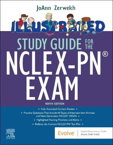 Бумажная книга «Illustrated Study Guide for the NCLEX-PN® Exam», автор Джоанн Зервех - фото №1