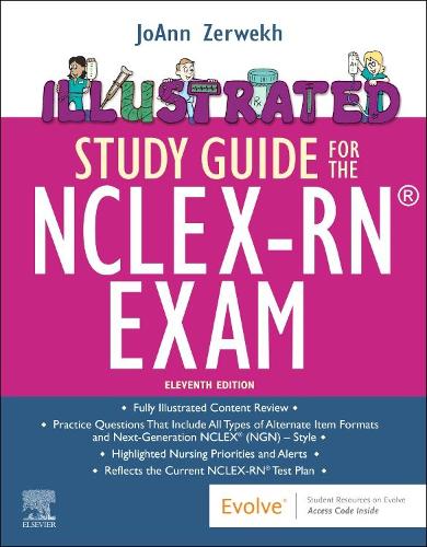Бумажная книга «Illustrated Study Guide for the NCLEX-RN® Exam», автор Джоанн Зервех - фото №1