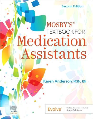 Бумажная книга «Mosby's Textbook for Medication Assistants», автор Карен Андерсон - фото №1