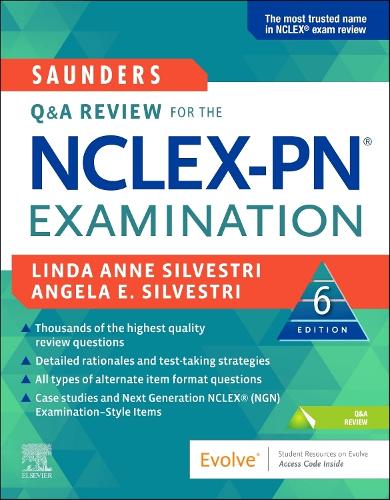 Бумажная книга «Saunders Q & A Review for the NCLEX-PN® Examination», авторов Анджела Сильвестри, Линда Энн Сильвестри - фото №1