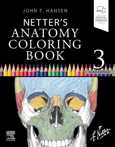 Бумажная книга «Netter's Anatomy Coloring Book», автор Джон Т. Хансен - фото №1