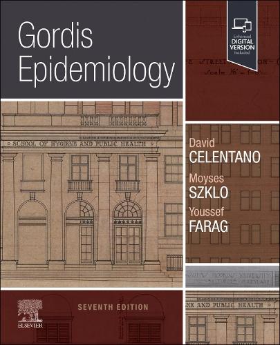 Паперова книга «Gordis Epidemiology», авторів Девід Д. Челентано, Мойсей Шкло, Юсеф Фараг - фото №1