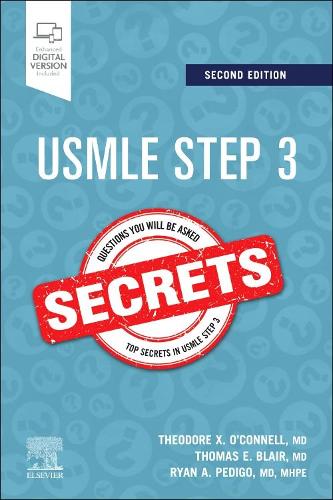 [object Object] «USMLE Step 3 Secrets», авторів Райан А. Педіго, Теодор X. О'Коннелл, Томас Е. Блер - фото №1