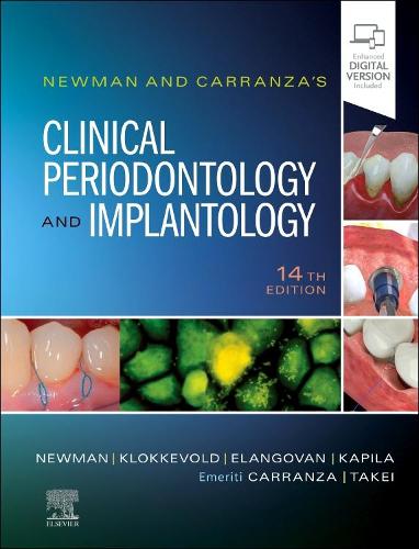 Бумажная книга «Newman and Carranza's Clinical Periodontology and Implantology», авторов Майкл Г. Ньюман, Перри Р. Клоккевольд, Сатхиш Элангован, Ивонн Л. Эрнандес-Капила - фото №1