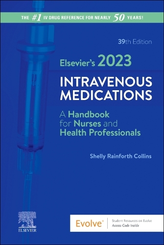 Бумажная книга «Elsevier's 2023 Intravenous Medications», автор Шелли Рейнфорт Коллинз - фото №1