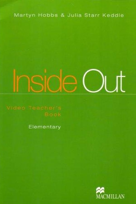 [object Object] «Inside Out elementary Video Teacher's Book», авторів Мартін Хоббс, Джулія Старр Кеддл - фото №1