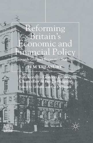 Бумажная книга «Reforming Britain's Economic and Financial Policy: Towards Greater Economic Stability», автор Х. Трэжери - фото №1