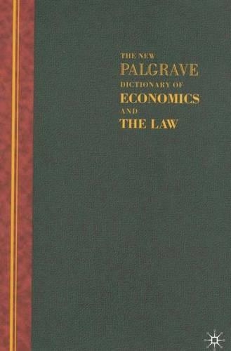 Паперова книга «The New Palgrave Dictionary of Economics and the Law: Three Volume Set», автор На На - фото №1