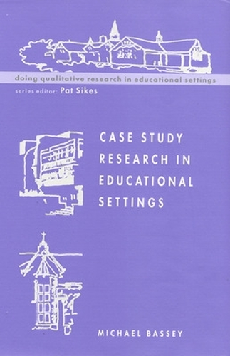 Бумажная книга «Case Study Research in Educational Settings», автор Майкл Басси - фото №1