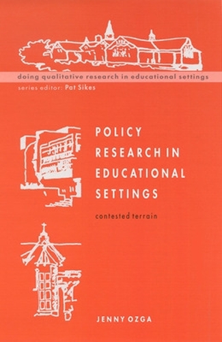 Паперова книга «Policy Research in Educational Settings», автор Дженні Озга - фото №1