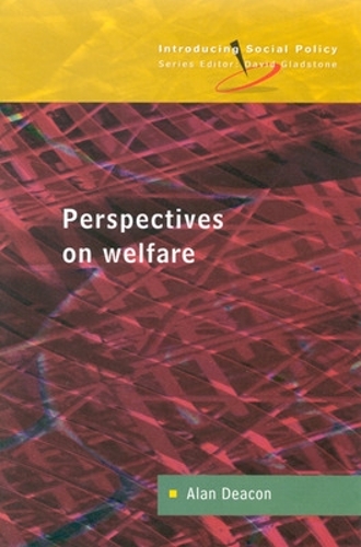Бумажная книга «PERSPECTIVES ON WELFARE», автор Алан Дикон - фото №1