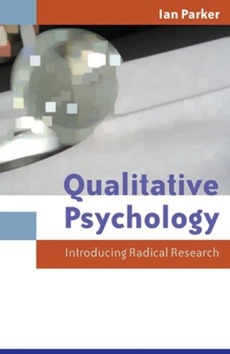 Паперова книга «Qualitative Psychology», автор Ян Паркер - фото №1