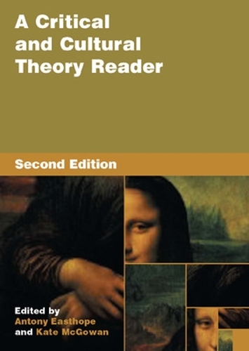 Бумажная книга «A Critical and Cultural Theory Reader», автор Антони Истхоуп - фото №1