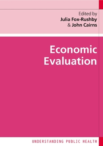 Бумажная книга «Economic Evaluation», автор Джулия Фокс-Рашби - фото №1