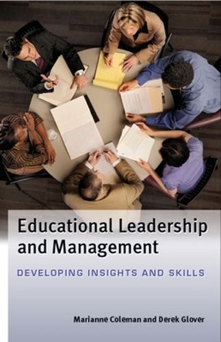 Бумажная книга «Educational Leadership and Management: Developing Insights and Skills», авторов Дерек Гловер, Марианна Коулман - фото №1
