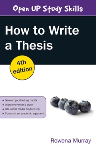 Бумажная книга «How to Write a Thesis», автор Ровена Мюррей - фото №1