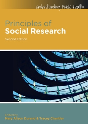 Паперова книга «Principles of Social Research», авторів Мері Елісон Дюран, Трейсі Чантлер - фото №1