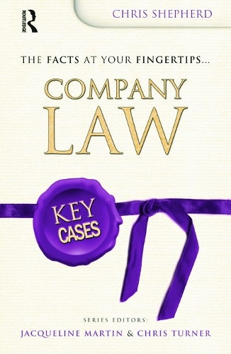 Паперова книга «Key Cases: Company Law», автор Крістофер Шепард - фото №1