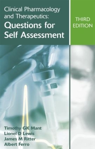 Бумажная книга «Clinical Pharmacology and Therapeutics: Questions for Self Assessment, Third edition», авторов Альберт Ферро, Джеймс М. Риттер, Лайонел Д Льюис, Тимоти Г. К. Мант - фото №1