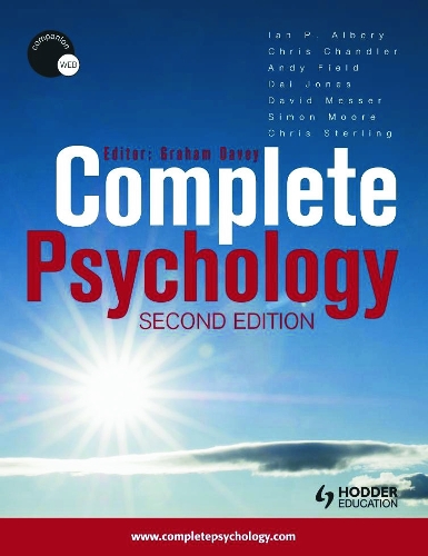 Паперова книга «Complete Psychology», авторів Енді Філд, Крістофер Стерлінг, Грем Дейві - фото №1