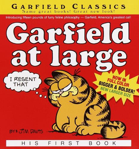 Бумажная книга «Garfield at Large: His 1st Book», автор Джим Дэвис - фото №1