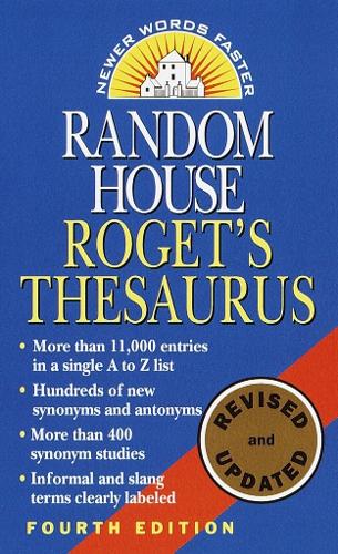 Паперова книга «Random House Roget's Thesaurus», автор Рендом Хаус - фото №1