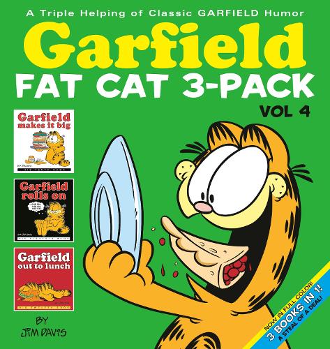 Бумажная книга «Garfield Fat Cat 3-Pack #4», автор Джим Дэвис - фото №1