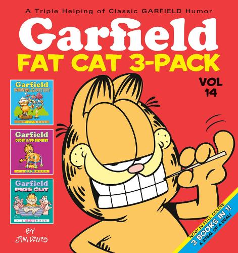 Бумажная книга «Garfield Fat Cat 3-Pack #14», автор Джим Дэвис - фото №1