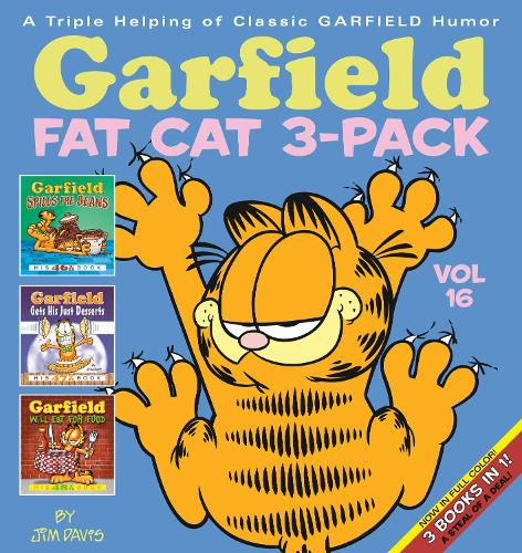 Бумажная книга «Garfield Fat Cat 3-Pack #16», автор Джим Дэвис - фото №1