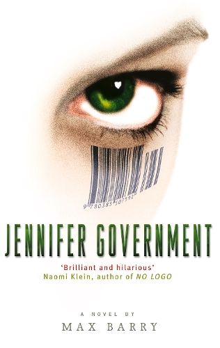 Паперова книга «Jennifer Government», автор Макс Барри - фото №1