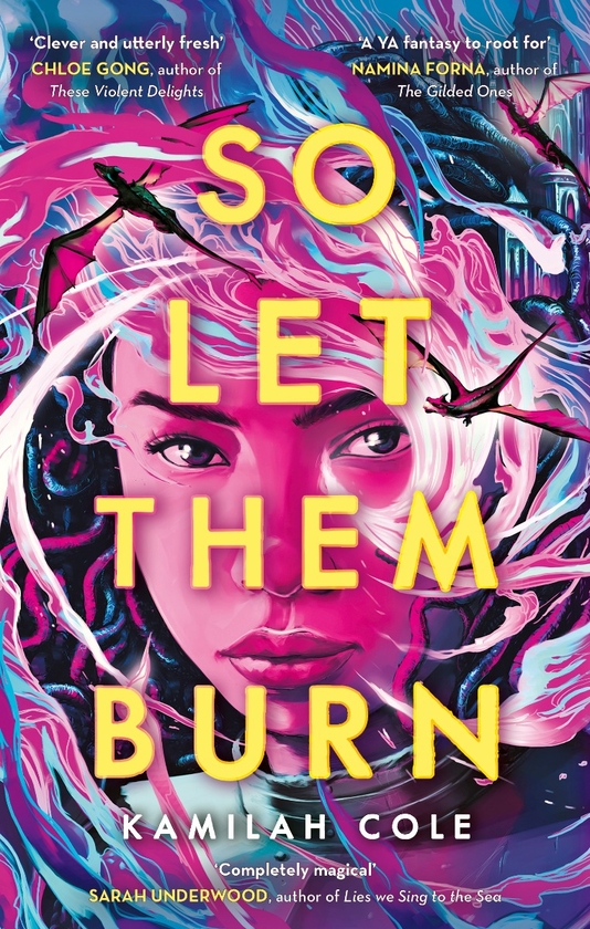 Паперова книга «So Let Them Burn», автор Каміла Коул - фото №1