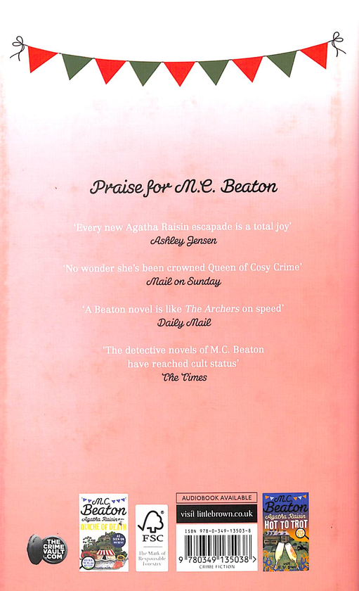Паперова книга «Agatha Raisin in Down the Hatch», автор М.К. Бітон - фото №1