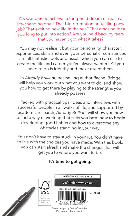 Бумажная книга «Already Brilliant. Play to Your Strengths in Work and Life», автор Рейчел Бридж - фото №1