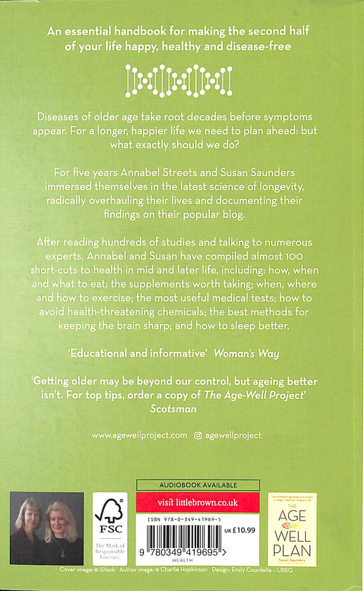 Бумажная книга «The Age-Well Project. Easy Ways to a Longer, Healthier, Happier Life», авторов Сьюзан Сондерс, Аннабель Стритс - фото №1