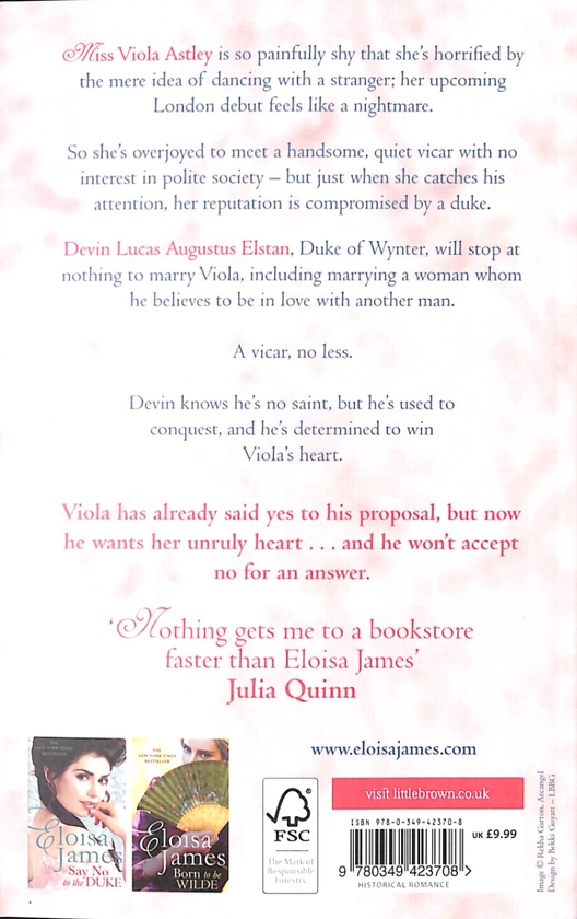 Паперова книга «Say Yes to the Duke», автор Елоіза Джеймс - фото №1