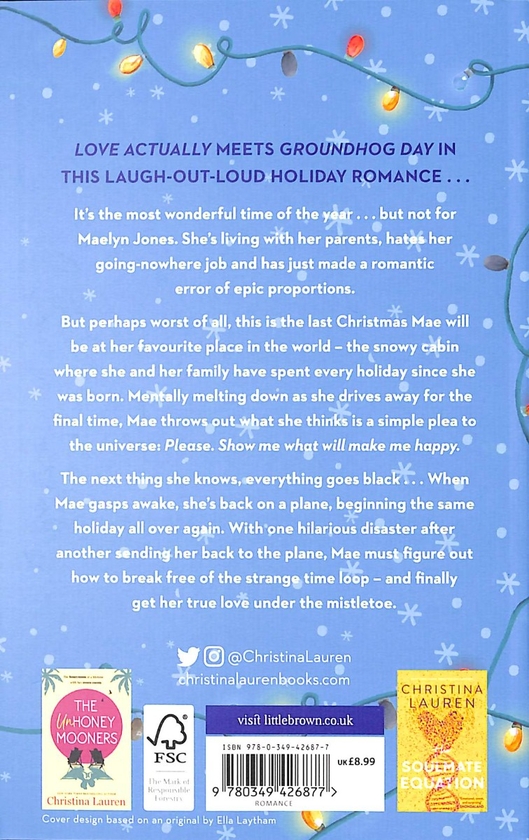 Паперова книга «In A Holidaze», автор Крістіна Лорен - фото №1